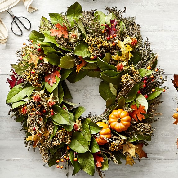 Pumpkin Wreath