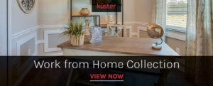 Küster Design's curated home office desks will help improve your productivity, efficiency, and comfort within your home office while we work from home.